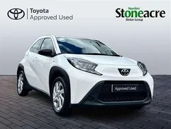 White Used 2023 Toyota Aygo PURE Hatchback | £12,000 (Fair price)