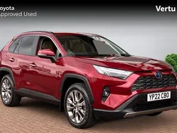Red Used 2022 Toyota RAV4 Hybrid SUV | £29,298 (Fair price)