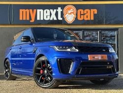 Blue Used 2020 Land Rover Range Rover Sport SVR SUV | £49,995 (Good price)