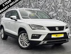 White Used 2017 Seat Ateca 4Drive SUV | £9,595 (Fair price)