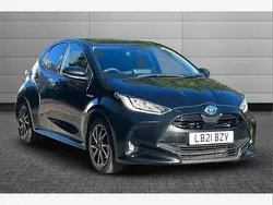 Eclipse black Used 2021 Toyota Yaris Hybrid Design Hatchback | £15,395 (Fair price)
