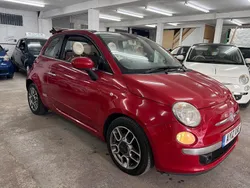 Red Used 2012 Fiat 500 Lounge Cabriolet | £4,995 (Good price)