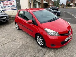 Red Used 2012 Toyota Yaris Hatchback | £3,495 (Fair price)