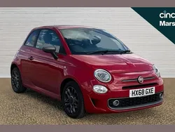 Red Used 2018 Fiat 500 S Hatchback | £8,271 (Fair price)