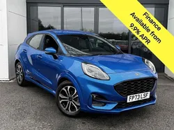 Desert island blue (exclusive paint) Used 2023 Ford Puma ST-Line SUV | £12,995