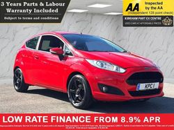 Red Used 2013 Ford Fiesta Zetec Hatchback | £2,995 (Fair price)