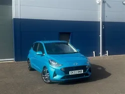 Blue Used 2022 Hyundai i10 Premium Hatchback | £12,995 (Fair price)