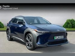 Dark blue Used 2024 Toyota bZ4X SUV | £27,623 (Good price)