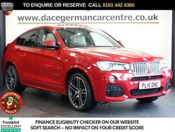 Red Used 2015 BMW X4 M Sport SUV | £15,970 (Fair price)