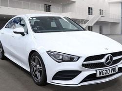 White Used 2020 Mercedes CLA180 AMG line Sedan | £19,590 (Good price)