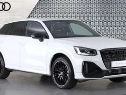 Glacier white Used 2024 Audi Q2 Black Edition SUV | £31,383 (Expensive)