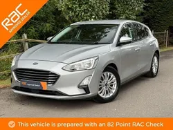 Silver Used 2018 Ford Focus Titanium Hatchback | £8,940 (Fair price)