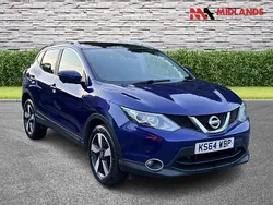 Blue Used 2015 Nissan Qashqai N-TEC SUV | £5,700 (Fair price)