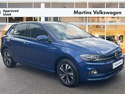 Blue Used 2021 VW Polo Match Hatchback | £15,795 (Fair price)