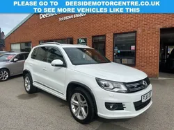 White Used 2015 VW Tiguan R-line SUV | £13,497 (A bit pricey)