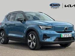 Blue Used 2022 Volvo XC40 Core SUV | £20,595 (Fair price)