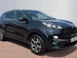 Black Used 2020 Kia Sportage 2 SUV | £12,143 (Good price)