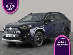 Blue Used 2022 Toyota RAV4 Hybrid SUV | £28,201 (Fair price)