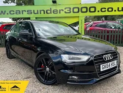 Black Used 2014 Audi A4 S-Line Sedan | £8,225 (Fair price)