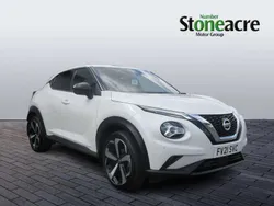 White Used 2021 Nissan Juke Tekna SUV | £14,000 (Fair price)