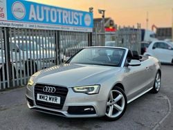Silver Used 2012 Audi A5 Cabriolet S-Line Cabriolet | £7,795 (Fair price)