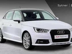 White Used 2018 Audi A1 S-Line Hatchback | £16,750 (Fair price)