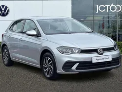 Silver Used 2023 VW Polo Life Hatchback | £17,964 (Fair price)