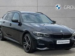 Black Used 2021 BMW 330e M Sport Estate | £26,809 (Expensive)