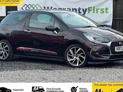 Blue Used 2016 DS Automobiles DS3 Elegance Hatchback | £4,995 (Fair price)