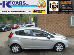 Silver Used 2010 Ford Fiesta Hatchback | £3,995 (Fair price)