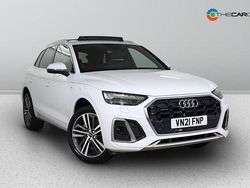 White Used 2021 Audi Q5 S-Line SUV | £25,475 (Fair price)