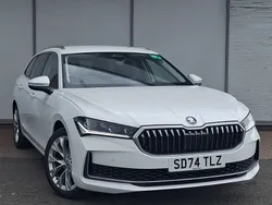 White New 2024 Skoda Superb SE L Estate | £32,998 (Fair price)