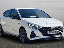 White Used 2023 Hyundai i20 N Line Hatchback | £17,495 (Fair price)