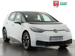 White Used 2022 VW ID.3 Life Hatchback | £14,899