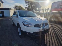 White Used 2013 Nissan Qashqai +2 Acenta SUV | £2,799 (Fair price)