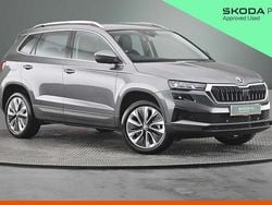Graphite grey metallic Used 2024 Skoda Karoq SE L SUV | £22,665 (Fair price)