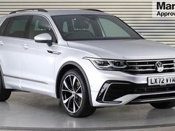 Silver Used 2022 VW Tiguan R-line SUV | £29,596 (Fair price)