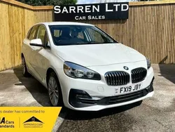 White Used 2019 BMW 218 Luxury Line Hatchback | £11,295 (Fair price)