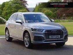Silver Used 2017 Audi Q5 S-Line SUV | £17,600 (Good price)