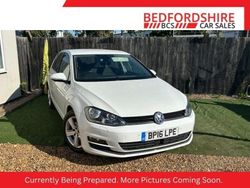 White Used 2016 VW Golf VII Edition Hatchback | £8,550 (Fair price)