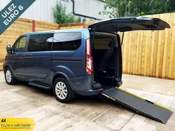 Blue Used 2019 Ford Tourneo Custom Titanium MPV | £23,945 (A bit pricey)