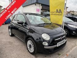 Black Used 2009 Fiat 500 Lounge Hatchback | £3,995 (Super price)