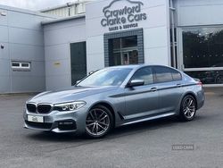 Blue Used 2018 BMW 520 M Sport Sedan | £17,995 (Fair price)