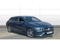 Blue Used 2022 Mercedes CLA200 AMG Line Premium Estate | £19,963 (Good price)
