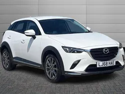 White Used 2019 Mazda CX-3 Inclusive SUV | £10,750 (Fair price)