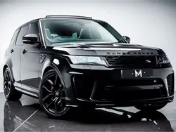 Black Used 2020 Land Rover Range Rover Sport SVR SUV | £53,495 (Fair price)