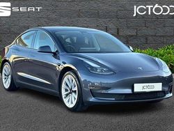 Grey Used 2021 Tesla Model 3 Long Range AWD Sedan | £17,585 (Fair price)