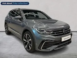 Grey Used 2024 VW Tiguan Allspace R-line SUV | £34,149 (Expensive)