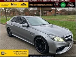 Silver Used 2014 Mercedes E63 AMG AMG Sedan | £25,495
