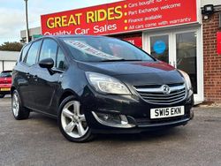 Black Used 2015 Vauxhall Meriva MPV | £3,995 (Good price)